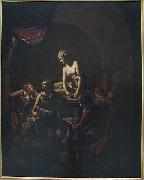 Joseph wright of derby Academy by Lamplight Sweden oil painting artist